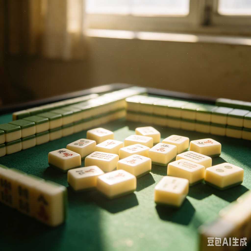 premium resin mahjong game set