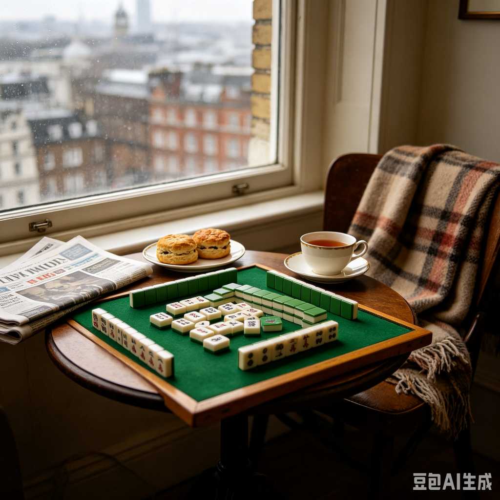 desktop decoration mahjong set